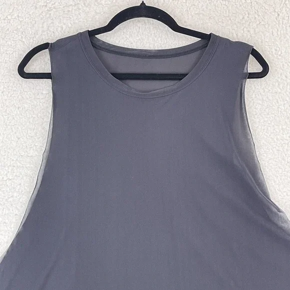 Lululemon Black Get Low Muscle Tank‎ Top Womens Lightweight Pullover Size 6 - Picture 3 of 12